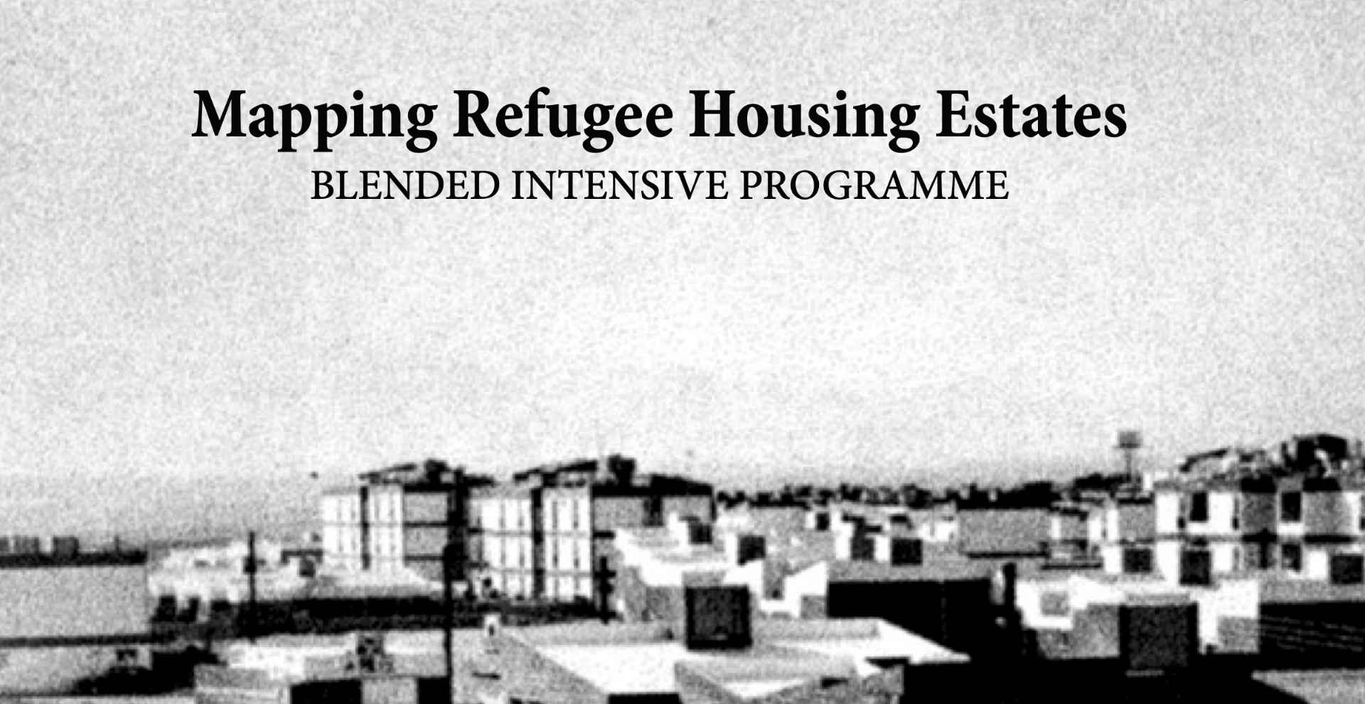 mapping refugee housing estates